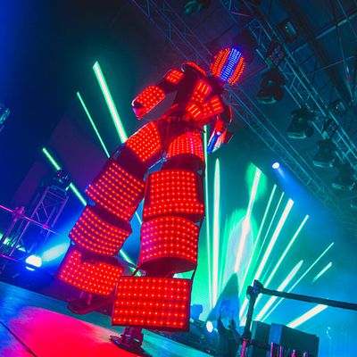 Мартин Робот ⚡️ Лазерное шоу ⮕ заказать на вечеринку - Фото 1