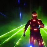Лазерный Человек ✨ Заказать лазерное шоу на свадьбу ⮕ Днепр - Фото 2