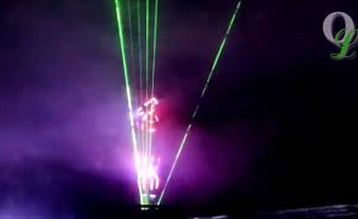 Лазерный Человек ✨ Заказать лазерное шоу на свадьбу ⮕ Днепр - Видео 2